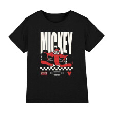 (9-11 Years, Black) Disney Childrens/Kids Mickey Mouse Poster T-Shirt