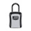 Outdoor Password Key Boxs Extended Locking Hook Steel Wire Hanging Key Storage Waterproof Key 4 Digit Code Box Grey 1