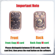 Chameleon V3.0 RFID Chip Reader+2XUID Keychain Card Emulator NFC Reader Writer ID IC 125K 13.56M Tag Copyer