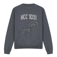(XXL, Black) Star Trek Unisex Adult The Crossfield Class Sweatshirt