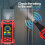 TOOLTOP ET838 Cable Locator Underground Cable Wall Wiring Locator Network Cable Tester AC  Voltage Multimeter 6