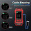 TOOLTOP ET838 Cable Locator Underground Cable Wall Wiring Locator Network Cable Tester AC  Voltage Multimeter 5