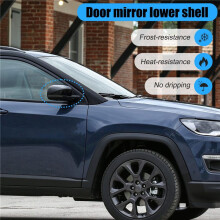 Car Rearview Mirror Frame Cover Door Mirror Lower Shell for Cherokee 2016-2021 Compass 2017-2021
