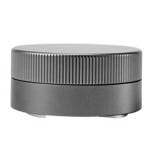 Coffee Powder Press Tamper Four Oars Base Steel Powder Hammer Self-Unloading Coffee Powder Distributor Gray 51mm