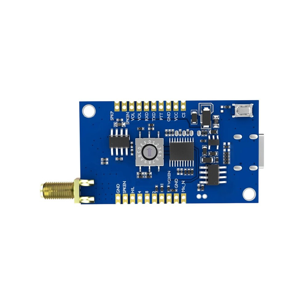 Rf Voice Module SA828Pro Walkie Talkie Module 1.5W Voice & Data RF Transceiver with ...