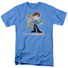 (M, Carolina Blue) Star Trek Unisex Adult Crew T-Shirt
