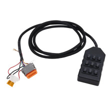 9 Button Handle Solenoid Valve Controller 8-Corner Solenoid Valve Remote Controller for SMV-02 AA-VU8