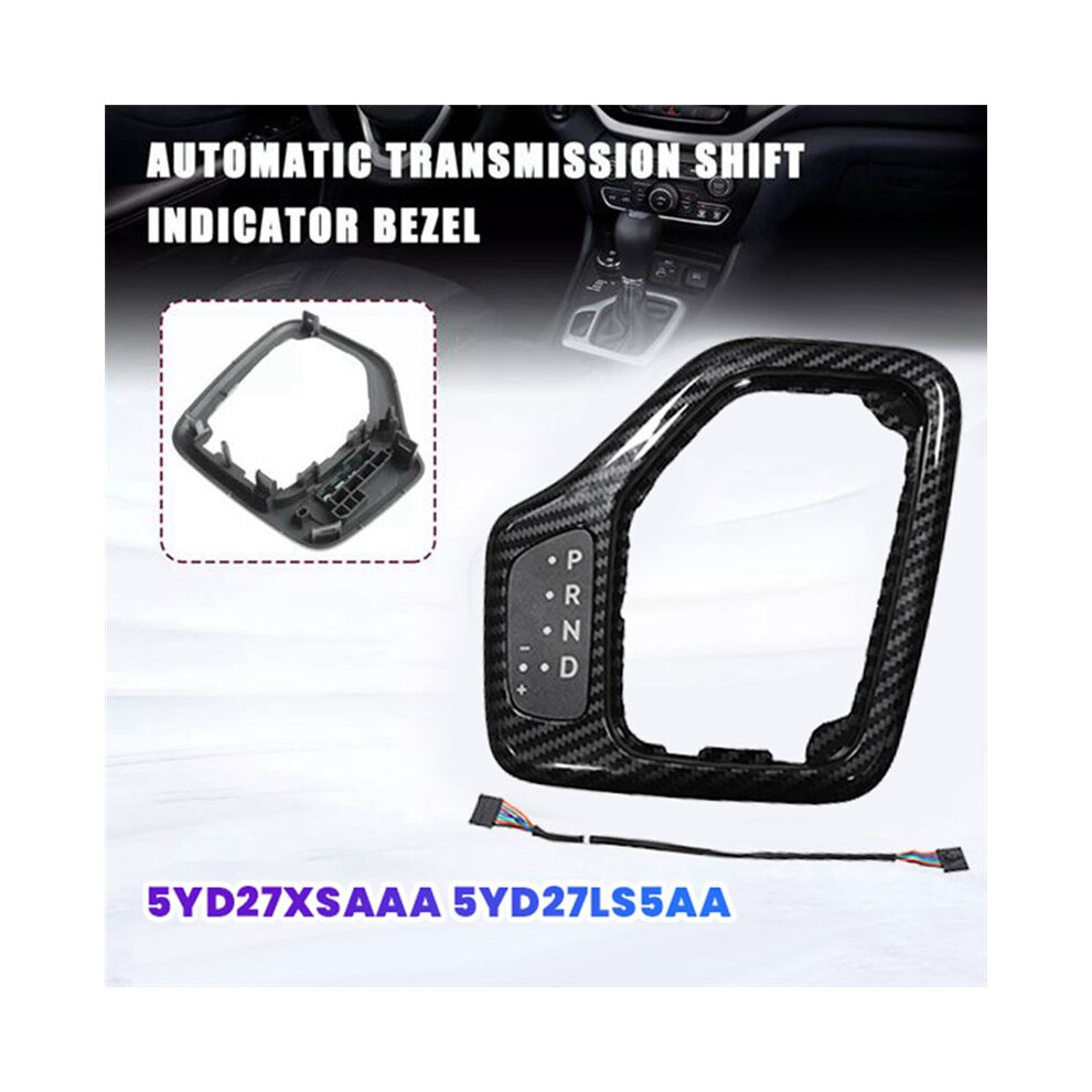 Car Transmission Shifter Bezel W/Harness 5Yd27xsaaa For Cherokee 2014-2018 5Yd27ls5aa 601-401 Gearshift Trim Cover 6032266548747