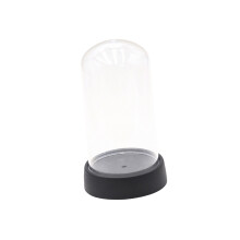 Children Action Figure Stand Craft Display Shield Shatterproof And Clear Design 15x7cm