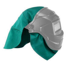 2Pcs Welding Helmet Cover and Helmet Bib Set, Welding Accessories with Press Fit Seal for Neck Protection, Fits Most C