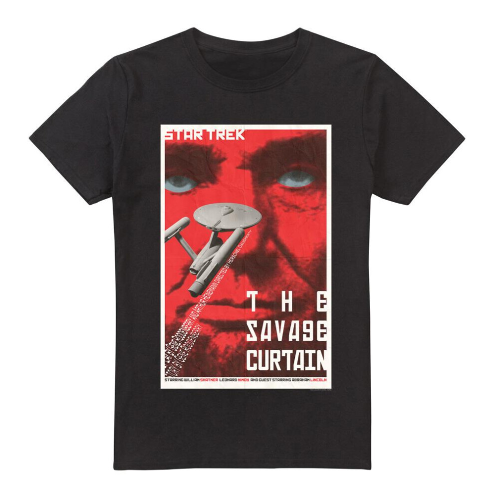 Star Trek (Xl, ) Mens The Original Series Episode 77 T-Shirt Black