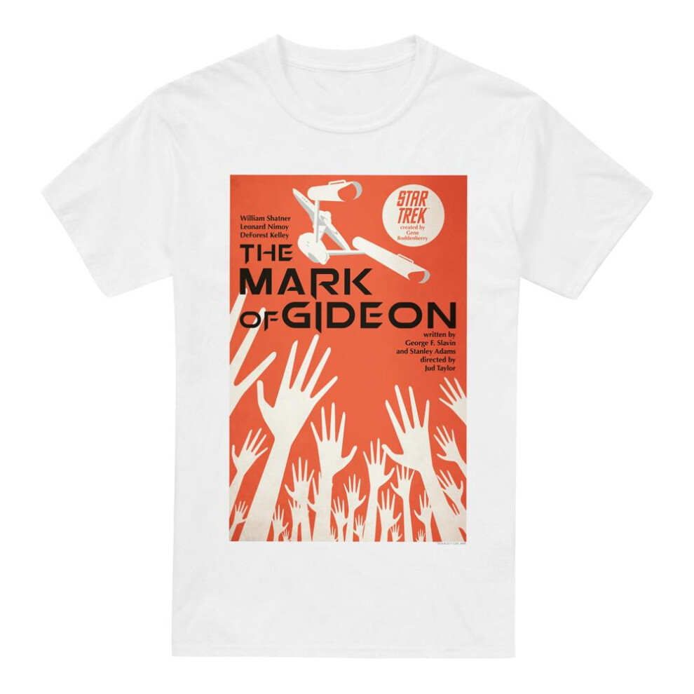 Star Trek (Xxl, ) Mens The Original Series Episode 71 T-Shirt White