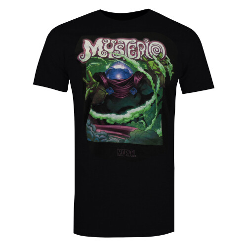 Marvel (S, Black) Marvel Mens Mysterio T-Shirt
