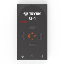 TEYUN Q1 Game Sound Card USB7.1 voor Audio 3.5mm Mic Adapter Soundcard 16BIT/48KHZ voor PC Laptop Mobiele Telefoon Headset