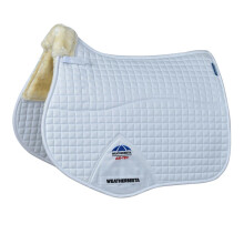 (Pony, White/Natural) Weatherbeeta Prime Air-Tec Comfy Fleece All Purpose Horse Saddlepad