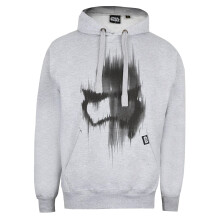 (XL, Heather Grey) Star Wars Mens Trooper Mask Hoodie