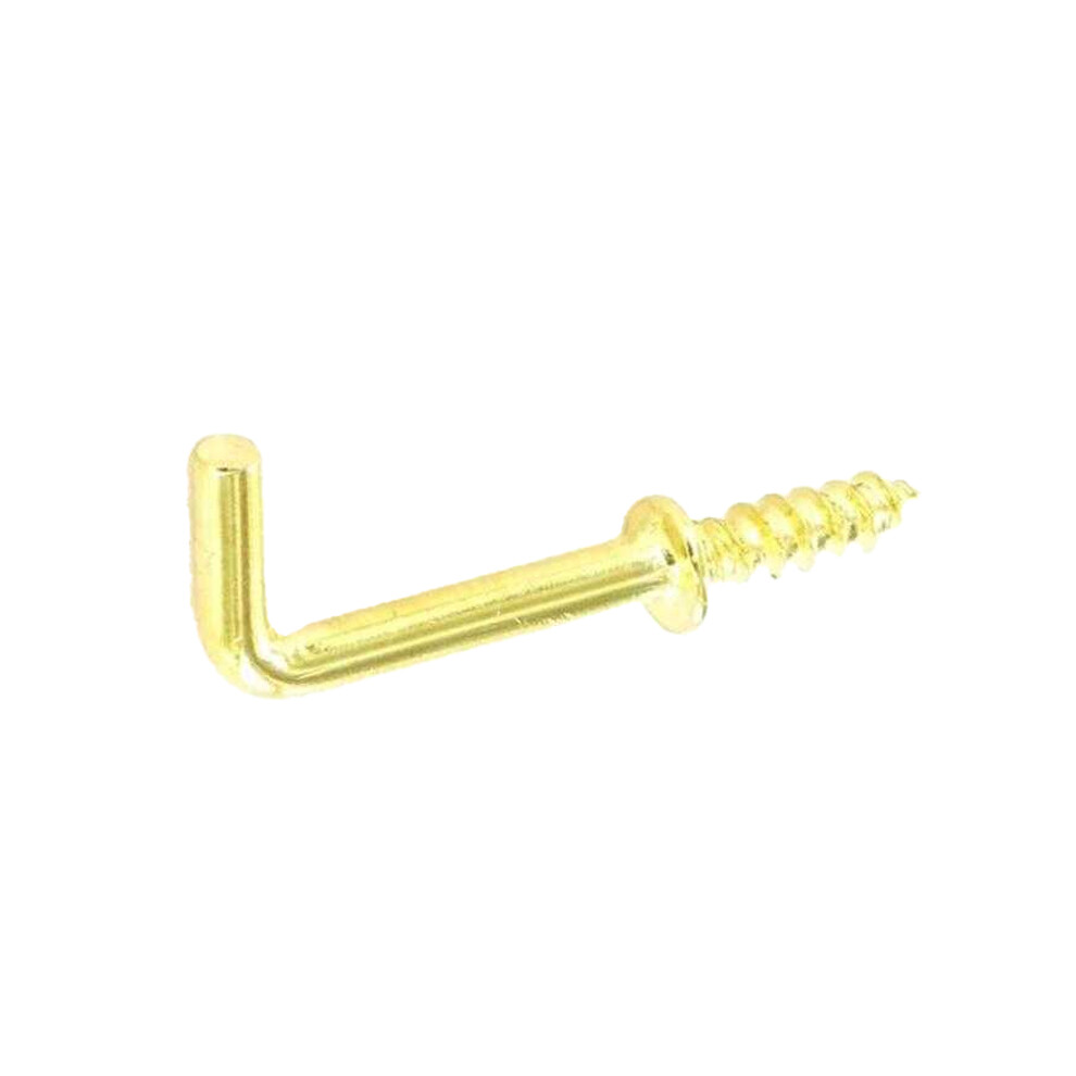 Securit Square Screw Hook (Pack Of 5) 5063884015299