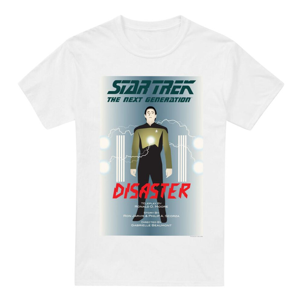 Star Trek (4Xl, ) Mens The Next Generation Season 5 Episode 5 T-Shirt White