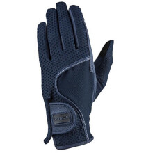 (6, Navy) Dublin Unisex Adult Airflow Honeycomb Riding Gloves