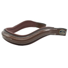 (Full, Havana) Whitaker Pick N Mix Leather Curved Horse Browband