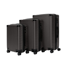 (One Size, Grey) Kings Will Dream Studio Leon Suitcase (Pack of 3)