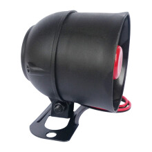ABS Material Security Siren for Cars Motorcycles Electric Bikes Durability Six tones