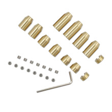 Variety Of Sizes Brass Spoke Weights For Motorcycle Balance Customization Reduces 12 pcs