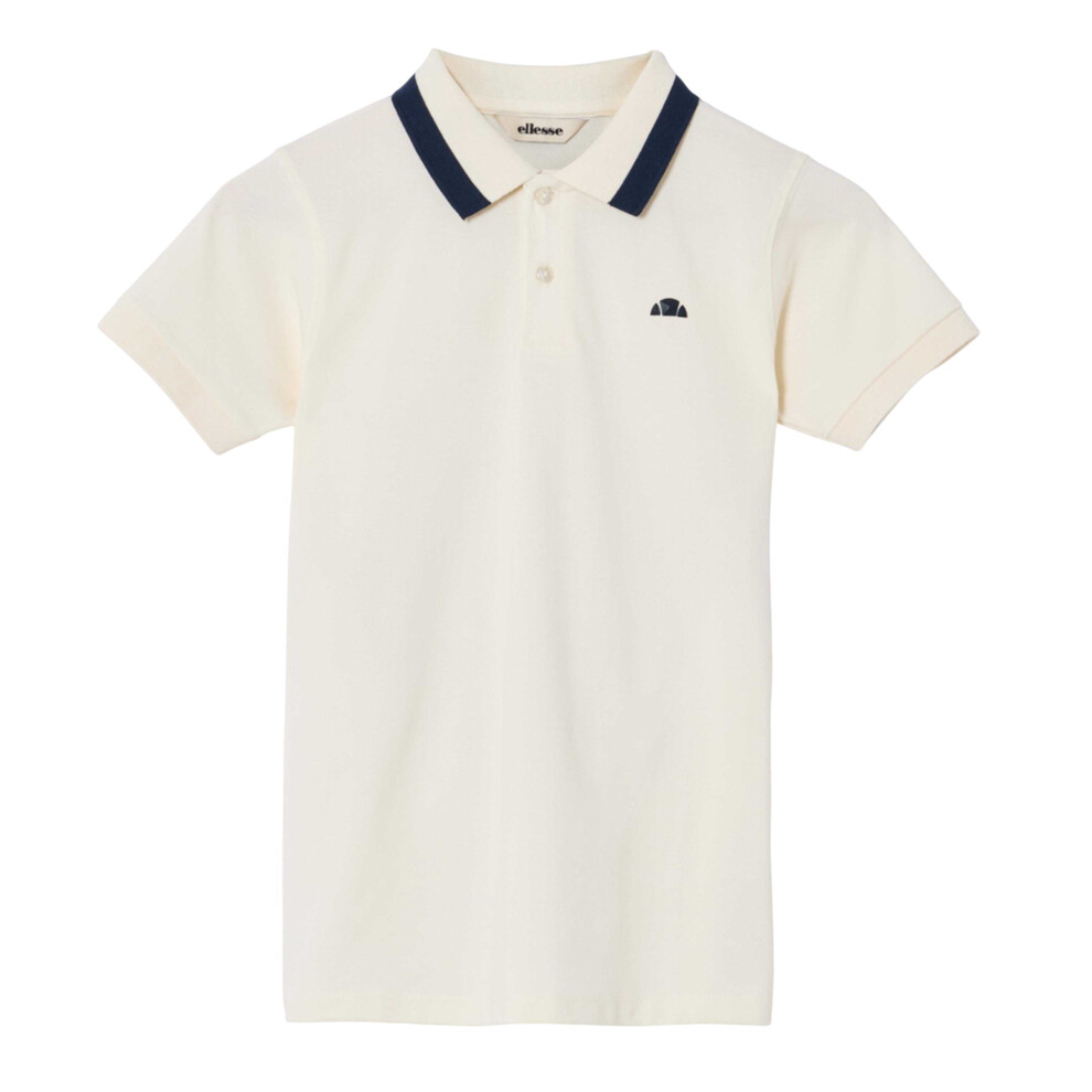Ellesse (8-9 Years, Off White) Boys Teina Polo Shirt