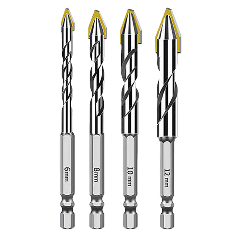 8Mm 10Mm 12Mm Carbide Eccentric Drill Bit For Stone Wood Plastic Diy 4Pcs 6 8 10 12 7754004685550