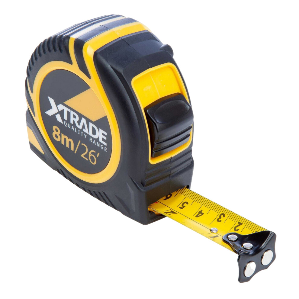 (5M, Black/Yellow) Xtrade Tape Measure 5063918178433