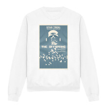 (XXL, White) Star Trek Unisex Adult The Next Generation Season 3 Episode 16 Sweatshirt