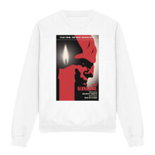 (L, White) Star Trek Unisex Adult The Next Generation Season 3 Episode 5 Sweatshirt