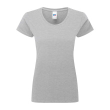 (XL, Light Oxford) Russell Womens/Ladies Authentic Classic T-Shirt