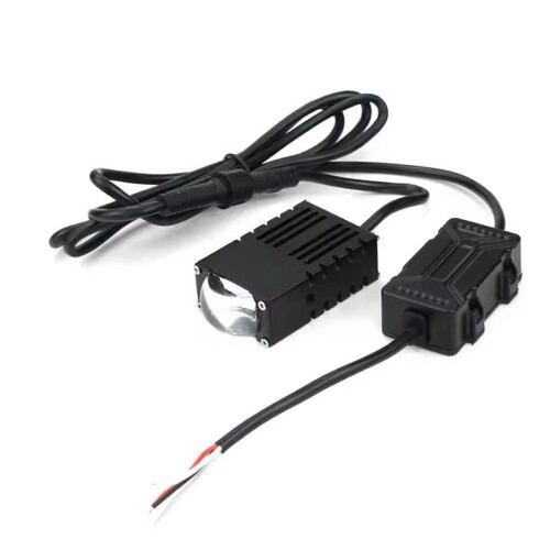 Carro Universal 1,5 Polegadas LED Farol de Neblina Grade Luz Branca e Amarela Luz Dupla