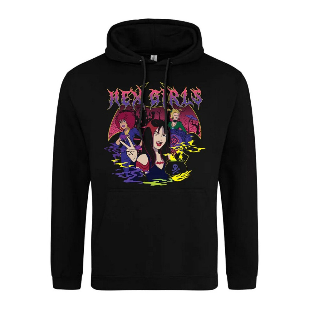 Scooby Doo (S, Black) Unisex Adult Hoodie
