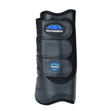 (27cm x 30.5cm, Black) Weatherbeeta Tough Tec Pro Eventing Horse Boots (Pack of 2)