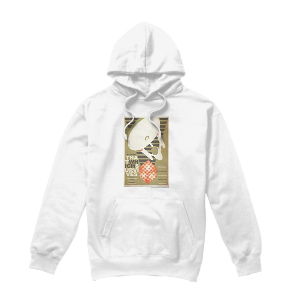 Star Trek (L, ) Mens The Original Series Episode 72 Hoodie White