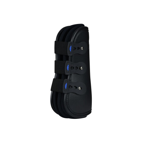(L, Black) Weatherbeeta Tough Tec Pro Open Front Horse Boots
