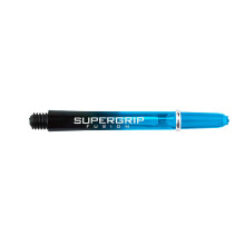 (33mm, Black/Aqua Blue) Harrows Supergrip Fusion Dart Stem
