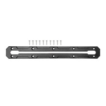 Kayak Track Base Low Profile Kayak Gear Rail Track Mount with Smooth Surfaces for Canoe Kayak Power Boat Tractor 12 Inch
