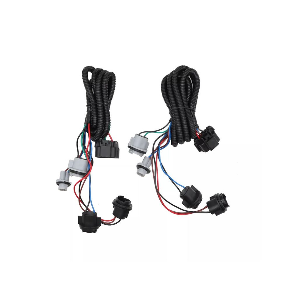 1Pair Car Rear Tail Harness Wiring Kit For Chevy Silverado 1500 2500 3500 2003-2007 16531402 16531401 Light 4713546824318