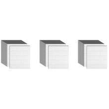 45 Stuks Zelfklevende 3D-Baksteensticker DIY Waterdicht Schuimbehang Kamer Keuken Dak Plafond Achtergrond Muurstickers-A