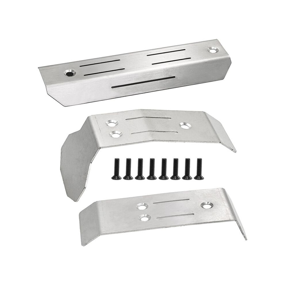 Rc Car Upgrade Stainless Steel Chassis Guard Plate Kit For Maxx Rc Car Accessories 6034095598887