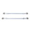 255mm Go Kart Steering Tie Rod Kit 8mm 7