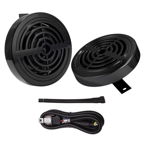 Powerful 12V Twin Sound Automotive Horn Space Saving Structure B