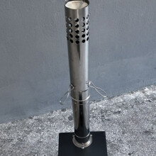 Multipurpose Stainless Steel Chimney Pipe 6cm for Camp Stove with Fireproofs