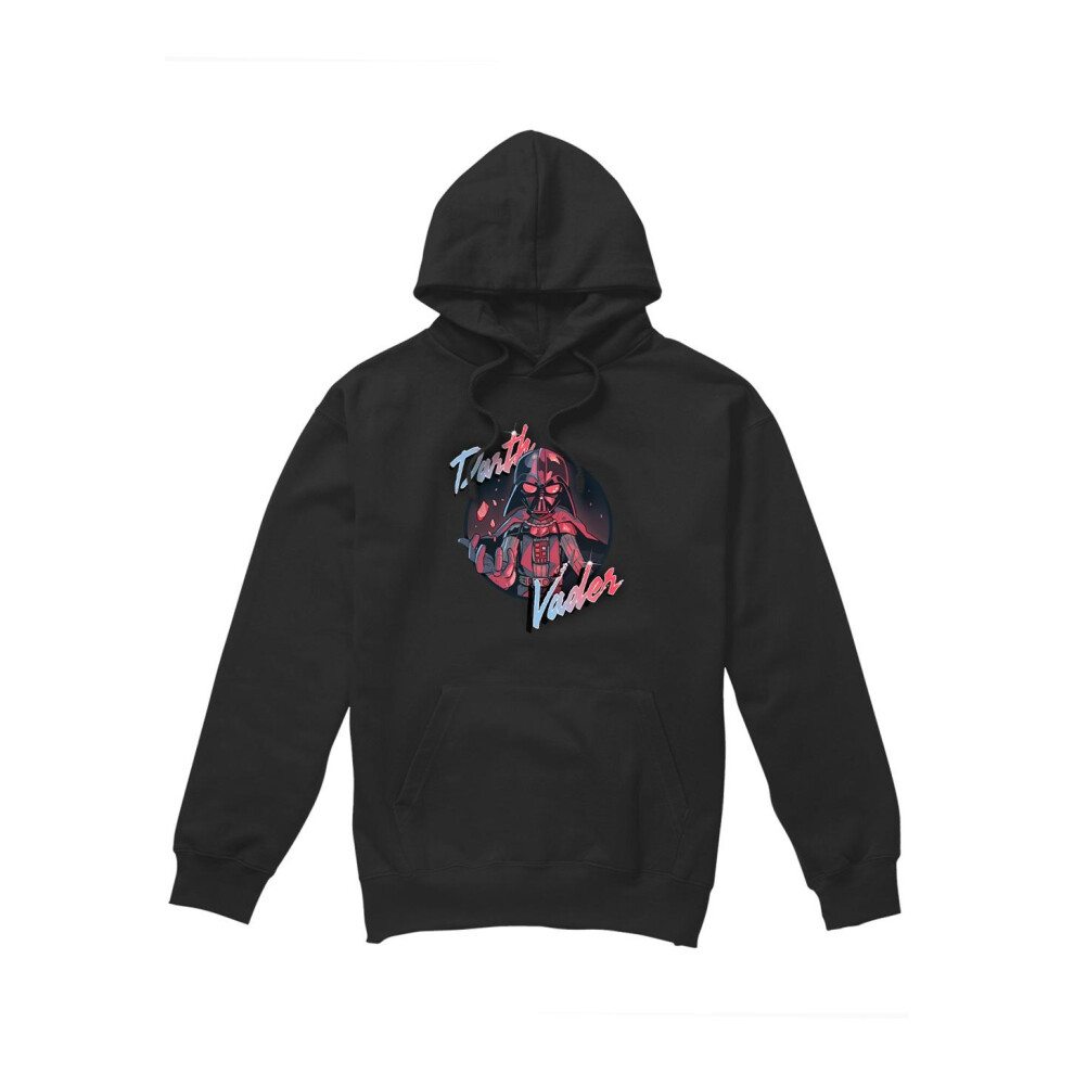 Star Wars (Xxl, ) Mens Darth Vader Wave Hoodie Black
