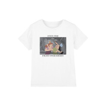 (5-6 Years, White) Cinderella Childrens/Kids Even The Best Sisters Anastasia Drizella T-Shirt