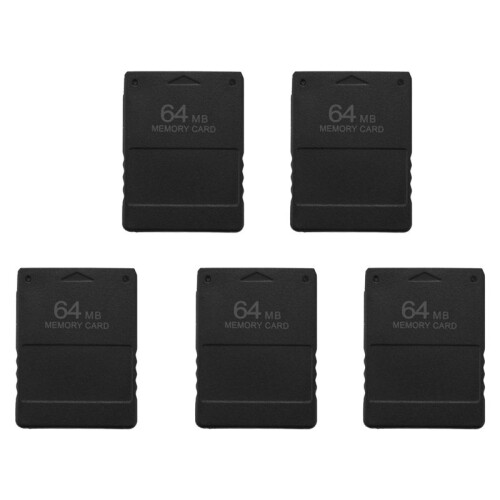 5X New 64MB Memory Save Card for  2 PS2 Console Game 1