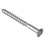 Forgefix Forgefix Multi-purpose Screw Sl Raised Head Chrome Plated 4.0 X 40mm Forgepack 20 1